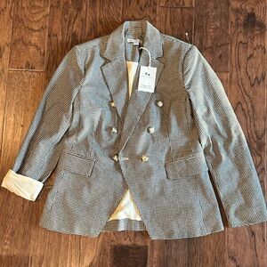 NWT Herringbone blazer